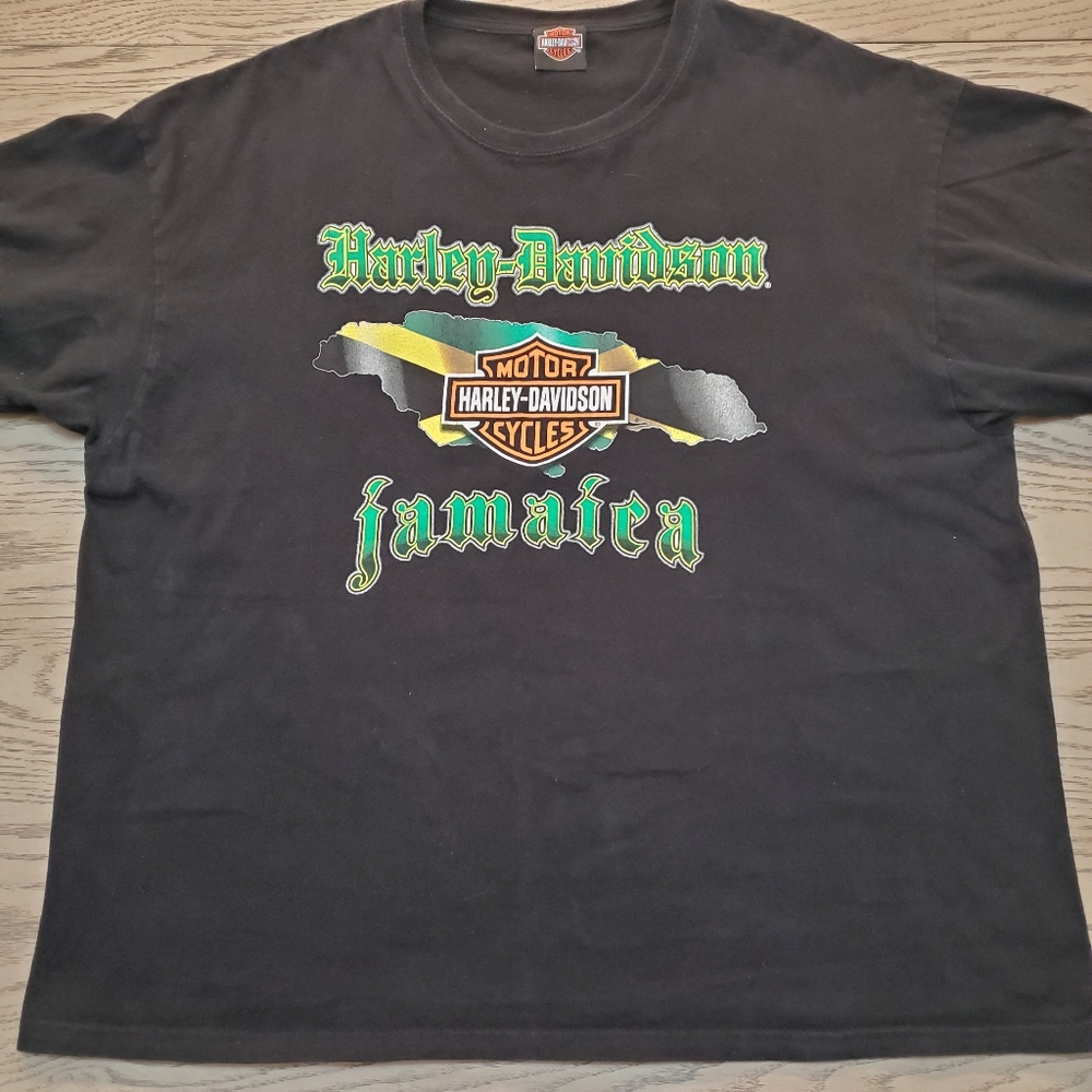 Harley Davidson Jamaica Tee Shirt 2X